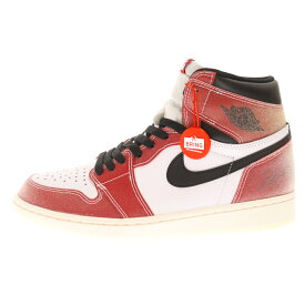 NIKE(ナイキ) サイズ:26.5cm ×TROPHY ROOM AIR JORDAN 1 RETRO HIGH OG SP CHICAGO トロフィールーム シカゴ ハイカットスニーカー レッド US8.5 DA2728-100【新古品/中古】【程度S】【カラーレッド】【取扱店舗渋谷】