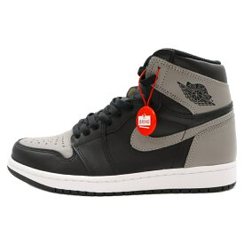 NIKE(ナイキ) サイズ:26.0cm AIR JORDAN1 RETRO HIGH OG SHADOW エアジョーダン1 レトロ ハイカットスニーカー シャドー グレー/ブラック 555088-013 US8【新古品/中古】【程度S】【カラーグレー】【取扱店舗BRING梅田茶屋町店】