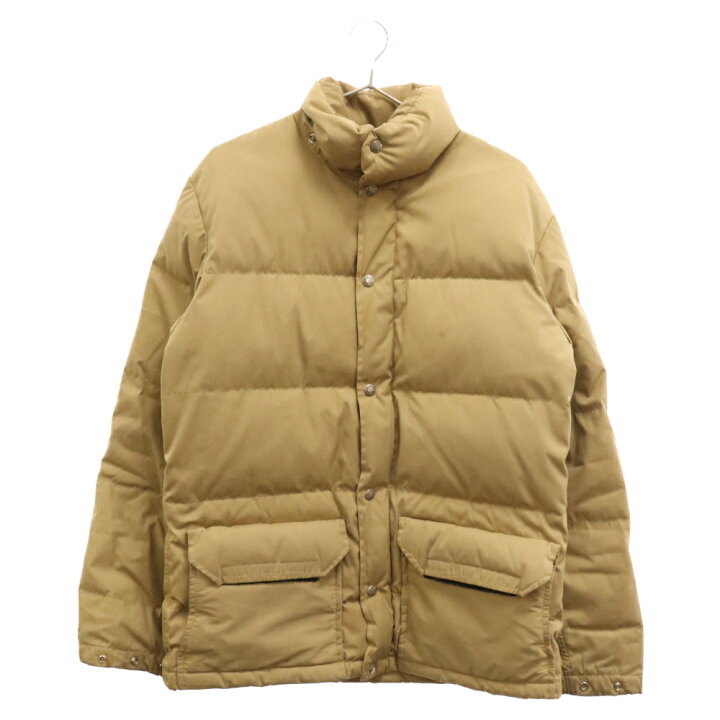 ノースフェイス 23AW ブルックスレンジ ベージュ x イエロー S ダウン 