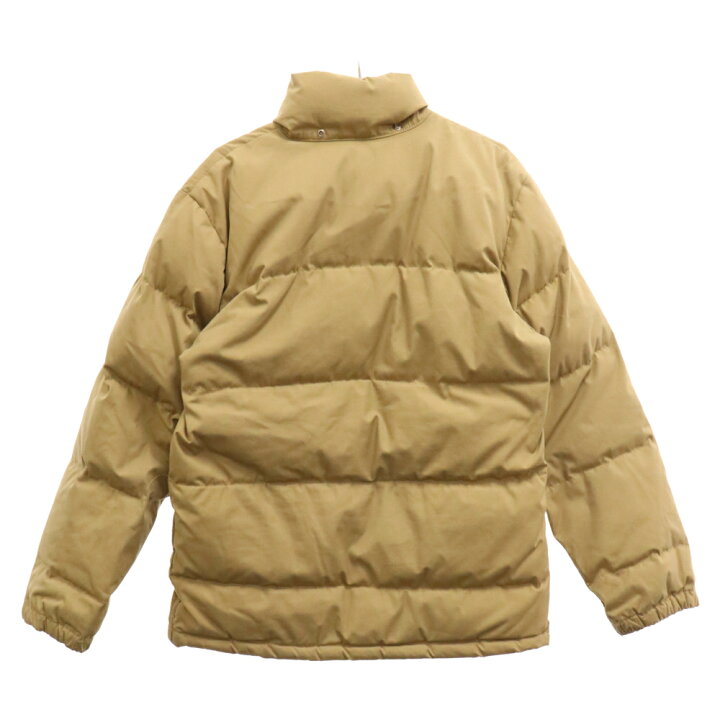 ノースフェイス 23AW ブルックスレンジ ベージュ x イエロー S ダウン 