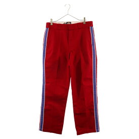 SUPREME(シュプリーム) サイズ:34 22SS×Dickies Stripe 874 Work Pant ディッキーズ サイドライン874ワークパンツ ボルドー【中古】【程度A】【カラーレッド】【取扱店舗BRING仙台店】