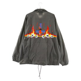 WACKO MARIA(ワコマリア) サイズ:XL 24SS NECKFACE / COACH JACKET ネックフェイス コーチジャケット グレー【新古品/中古】【程度S】【カラーグレー】【取扱店舗名古屋】