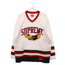 SUPREME(シュプリーム) サイズ:L 22AW Gremlins Hockey Jersey グレムリン ホッケー ジャージ カットソー ホワイト【中古】【程度B】【カラーホワイト】【取扱店舗BRING仙台店】