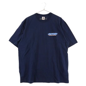 THE BLACK EYE PATCH(ブラックアイパッチ) サイズ:XL 21SS 儀間隊ロゴプリントクルーネック半袖Tシャツ カットソー ネイビー BEPSS21TE15【中古】【程度B】【カラーネイビー】【オンライン限定商品】