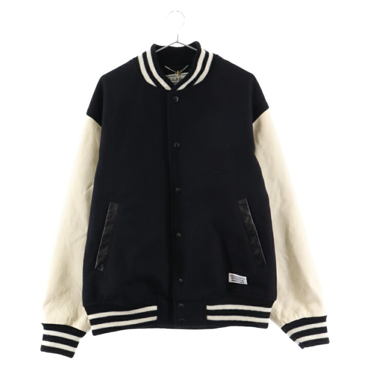 楽天市場】WACKO MARIA(ワコマリア) サイズ:L 24SS LEATHER VARSITY 
