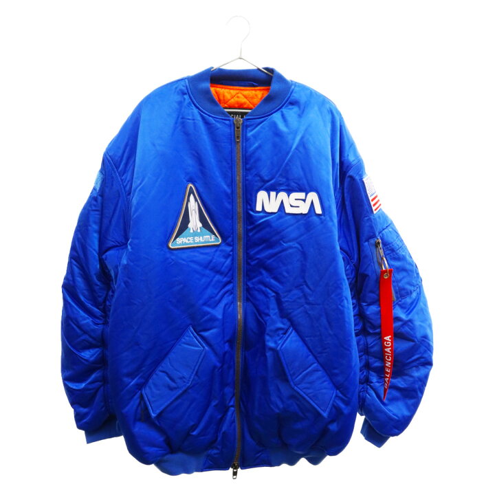 楽天市場】BALENCIAGA(バレンシアガ) サイズ:48 Space NASA Bomber 