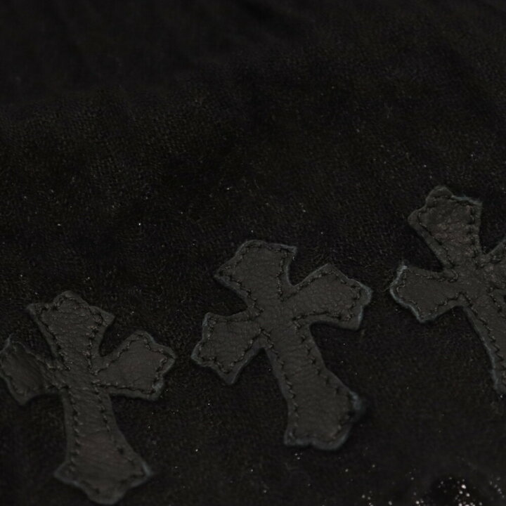 楽天市場】CHROME HEARTS(クロムハーツ) レザーCHクロスパッチ付き 