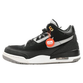 NIKE(ナイキ) サイズ:US9.5/27.5cm AIR JORDAN 3 RETRO TH エアジョーダン3レトロティンカーハットフィール ハイカットスニーカー ブラック US9.5/27.5cm CK4348-007【新古品/中古】【程度S】【カラーブラック】【取扱店舗BRING心斎橋店】