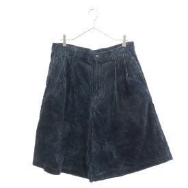 COMME des GARCONS SHIRT(コムデギャルソンシャツ) サイズ:L Corduroy Woven Shorts コーデュロイショートパンツ FL-P006 ネイビー ハーフパンツ【中古】【程度A】【カラーネイビー】【オンライン限定商品】