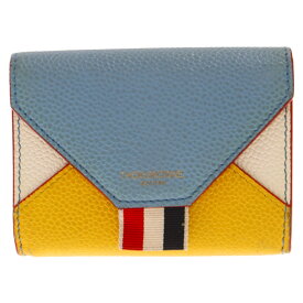 THOM BROWNE(トムブラウン) ENVELOPE CARD CASE レザー カードケース マルチカラー FAW063A-00198【中古】【程度B】【カラーマルチカラー】【オンライン限定商品】