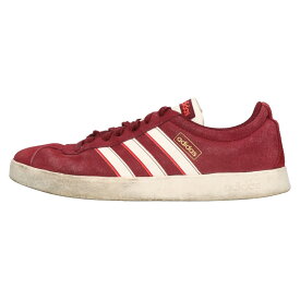 adidas(アディダス) サイズ:27.0cm VLCOURT 2.0 VLコート ローカットスニーカー ボルドー US9/27.0cm IF7555【中古】【程度B】【カラーレッド】【オンライン限定商品】