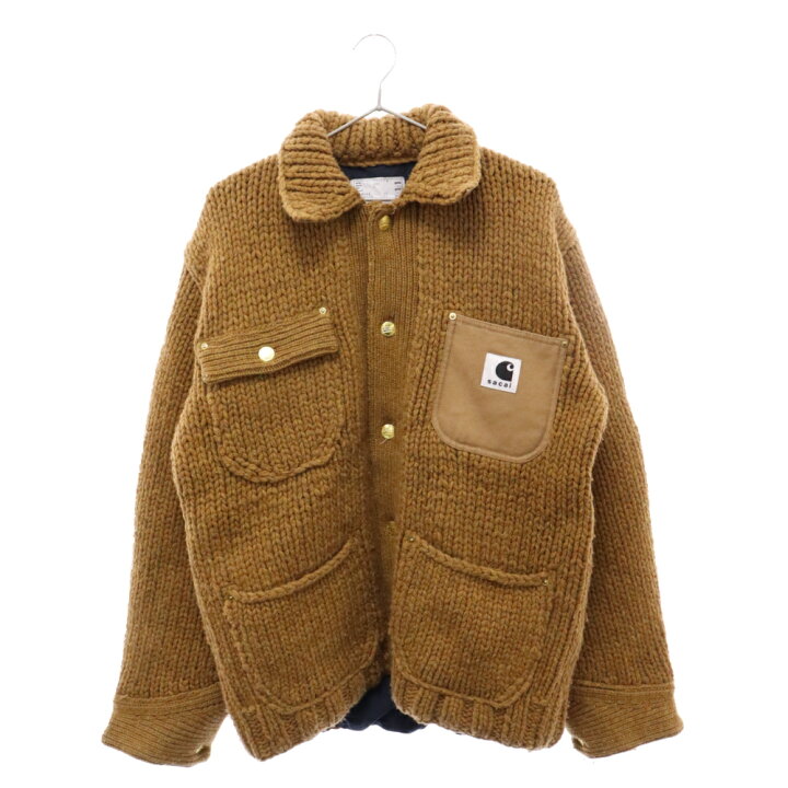 楽天市場】Sacai(サカイ) サイズ:2 ×Carhartt WIP Knit Jacket 
