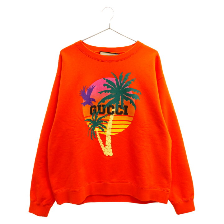 楽天市場】GUCCI(グッチ) サイズ:M 22AW Logo print sweatshirt ロゴ 