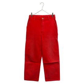 OSHKOSH B'GOSH(オシュコシュ ビゴッシュ) サイズ:29ー34 80S VINTAGE ヴィンテージ ペインターデニム パンツ レッド【中古】【程度C】【カラーレッド】【オンライン限定商品】