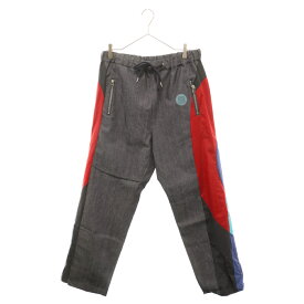 FACETASM(ファセッタズム) サイズ:4 FAT DENIM PATCHWORK PANTS ABH-PT-M01 ファットデニムパッチトラックパンツ マルチ【中古】【程度A】【カラーマルチカラー】【オンライン限定商品】