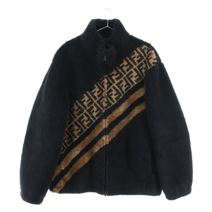楽天市場】FENDI(フェンディ) サイズ:48 19AW ズッカ柄シープスキン 