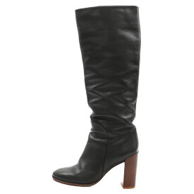 CELINE(セリーヌ) サイズ:36 LONG BOOTS LADIES レザー ロングブーツ レディース【中古】【程度B】【カラーブラック】【オンライン限定商品】