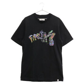 FACETASM(ファセッタズム) サイズ:4 ABH TEE U10 EYE GRAPHIC BASIC TEE ABH-TEE-U10 アイグラフィックプリント半袖Tシャツ ブラック【中古】【程度A】【カラーブラック】【オンライン限定商品】