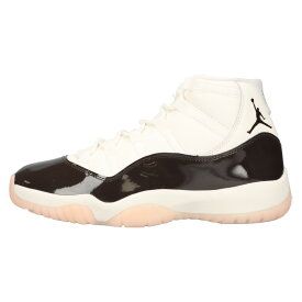 NIKE(ナイキ) サイズ:27.5cm WMNS AIR JORDAN 11 Retro Neapolitan ウィメンズ エアジョーダン11 レトロ ナポリタン ハイカット スニーカー ホワイト/ブラック US10.5/27.5cm AR0715‐101【新古品/中古】【程度S】【カラーホワイト】【取扱店舗BRING THRIFT CLOSET】