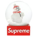 SUPREME(シュプリーム) 21AW Snowman Snowglobe スノーマンスノーグローブ スノードーム インテリア レッド/ホワイト…