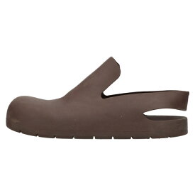 BOTTEGA VENETA(ボッテガヴェネタ) サイズ:41 Puddle Rubber Clogs パドルラバーサンダル スリングバック ブラウン【中古】【程度B】【カラーブラウン】【オンライン限定商品】