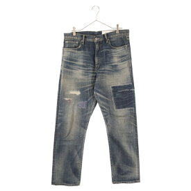 NEIGHBORHOOD(ネイバーフッド) サイズ:M 23AW SAVAGE DENIM DP MID PANTS サベージデニムパンツ ジーンズ インディゴ 232XBNH-PTM08【中古】【程度A】【カラーブルー】【取扱店舗BRING札幌店】