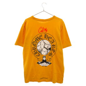 CHROME HEARTS(クロムハーツ) サイズ:L 19SS ×MATTY BOY PPO Mustard Tee マッティボーイ 半袖Tシャツ マスタード【中古】【程度B】【カラーイエロー】【取扱店舗名古屋】