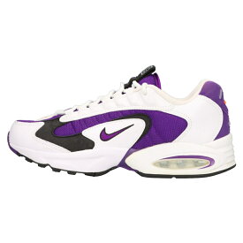 NIKE(ナイキ) サイズ:US8/26cm AIR MAX TRIAX 96 エアマックストライアックス ローカットスニーカー パープル/ホワイト US8/26cm CD2053-102【中古】【程度B】【カラーホワイト】【オンライン限定商品】