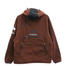 SUPREME(シュプリーム) サイズ:S 22AW×THE NORTH FACE Steep Tech Fleece スティープテックフリース フーディー 長袖パーカー ブラウン NA522081【中古】【程度A】【カラーブラウン】【取扱店舗BRING福岡天神店】