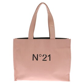 N21 numero ventuno(ヌメロ ヴェントゥーノ) ロゴデザインナイロントートバッグ ハンド【中古】【程度B】【カラーピンク】【オンライン限定商品】