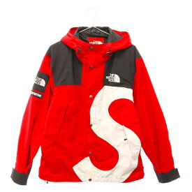 SUPREME(シュプリーム) サイズ:S 20AW×THE NORTH FACE S Logo Mountain Jacket ザノースフェイス Sロゴマウンテンパーカー レッド【中古】【程度B】【カラーレッド】【取扱店舗BRING福岡天神店】