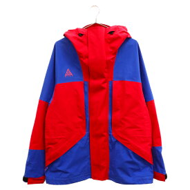 NIKE(ナイキ) サイズ:M GORE-TEX jacket ゴアテックス ナイロンジャケット レッド/ブルー BQ7195-666【中古】【程度A】【カラーレッド】【取扱店舗BRING THRIFT CLOSET】