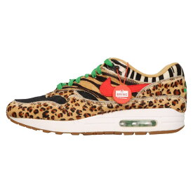 NIKE(ナイキ) サイズ:27.5cm ×atmos AIR MAX 1 DLX ANIMAL アトモス エアマックス 1 アニマル ローカットスニーカー ブラウン US9.5 AQ0928-700【中古】【程度A】【カラーブラウン】【取扱店舗BRING梅田茶屋町店】