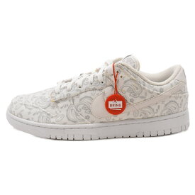 NIKE(ナイキ) サイズ:28.5cm WMNS DUNK LOW ESS ウィメンズ ダンクロー ESS ホワイトペイズリー ローカットスニーカーシューズ ホワイト US11.5 DJ9955-100【新古品/中古】【程度S】【カラーホワイト】【取扱店舗BRING THRIFT CLOSET】