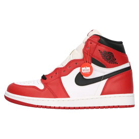 NIKE(ナイキ) サイズ:US9.5/27.5cm AIR JORDAN 1 RETRO HIGH OG CHICAGO 2015年製 エアジョーダン1シカゴ ハイカットスニーカー レッド/ホワイト US9.5/27.5cm 55088-101【中古】【程度A】【カラーレッド】【取扱店舗BRING KICKS】