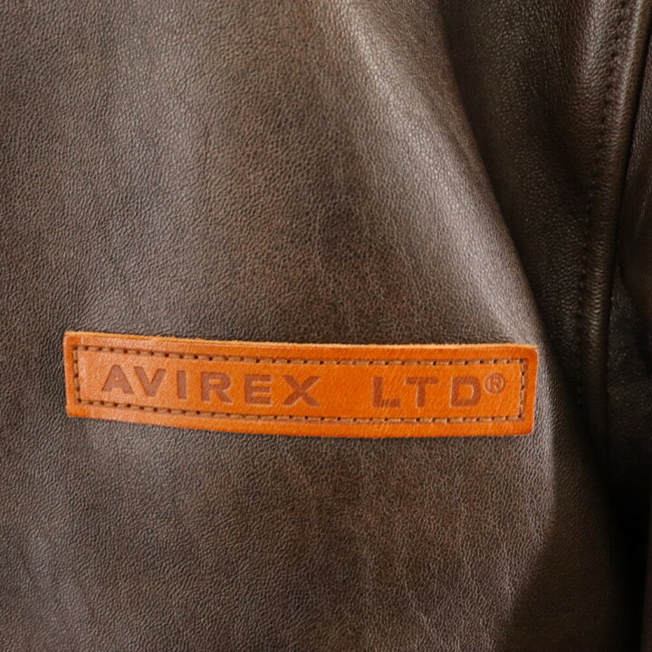 楽天市場】AVIREX(アヴィレックス) サイズ:42 ラムレザー A2 フライト 