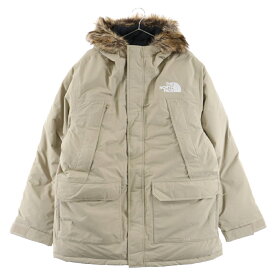 THE NORTH FACE(ザノースフェイス) サイズ:XL MCMURDO PARKA マクマードパーカー フーデッドダウンジャケット NF0A5GJF ベージュ【新古品/中古】【程度S】【カラーベージュ】【オンライン限定商品】