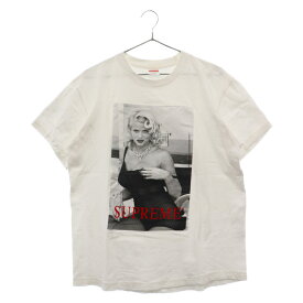 SUPREME(シュプリーム) サイズ:M 21SS Anna Nicole Smith Tee アンナニコルスミス フォトプリント半袖Tシャツ クルーネックカットソー ホワイト【中古】【程度A】【カラーホワイト】【取扱店舗BRING梅田茶屋町店】