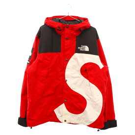 SUPREME(シュプリーム) サイズ:L 20AW×The North Face S Logo Mountain Jacket ザノースフェイス Sロゴ マウンテン ジャケット パーカー NF0A5EHK レッド【中古】【程度B】【カラーレッド】【オンライン限定商品】