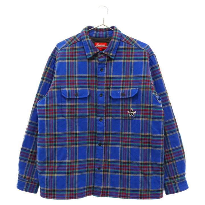 楽天市場】SUPREME(シュプリーム) サイズ:S 21AW Quilted Plaid 