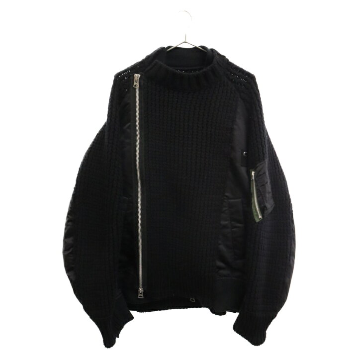 楽天市場】Sacai(サカイ) サイズ:4 23SS ナイロン ツイル ニット 