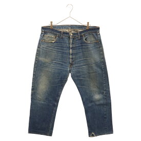 Levi's(リーバイス) サイズ:W40L36 70S VINTAGE 502-0117 BIG E SCOVILジッパー ポケット裏シングル 赤耳 テーパードデニムパンツ インディゴ【中古】【程度B】【カラーブルー】【取扱店舗AWESOME原宿店】