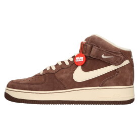 NIKE(ナイキ) サイズ:12/30cm AIR FORCE 1 MID 07 QS CHOCOLATE エアフォース1 チョコレート ミッドカットスニーカー US12/30cm ブラウン DM0107-200【新古品/中古】【程度S】【カラーブラウン】【取扱店舗BRING梅田茶屋町店】