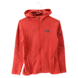 PATAGONIA(パタゴニア) サイズ:XS 11AW Better Sweater Hoody ベターセーターフーディ パーカー レディース レッド 25537FA11【中古】【程度B】【カラーレッド】【オンライン限定商品】