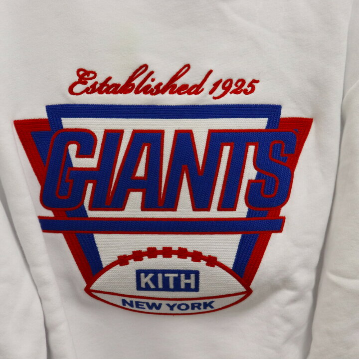 楽天市場】KITH(キス) サイズ:XXL ×NFL Giants 1925 Nelson Crewneck 