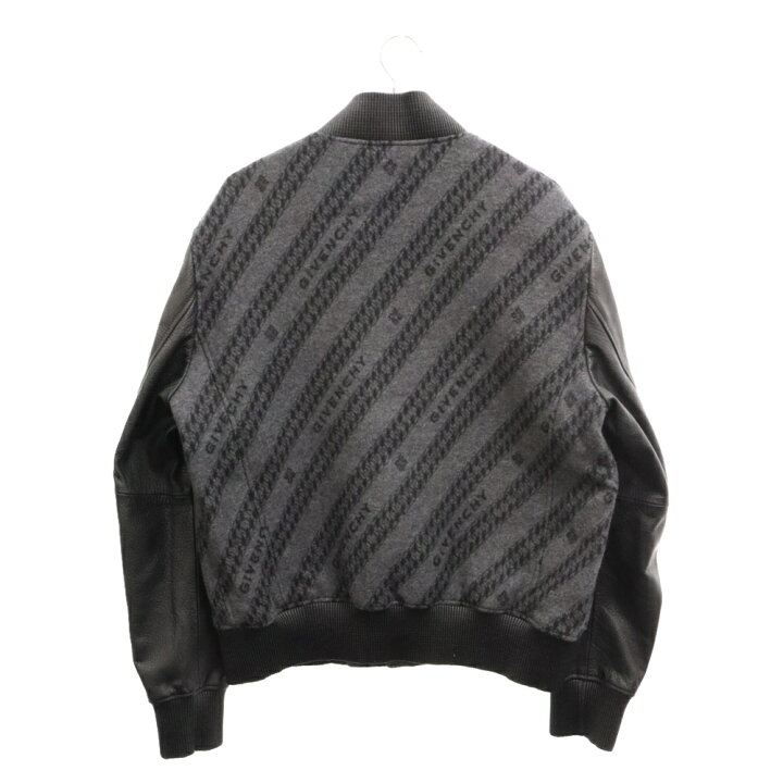 楽天市場】GIVENCHY(ジバンシィ) サイズ:52 Black Chain Bomber Jacket 