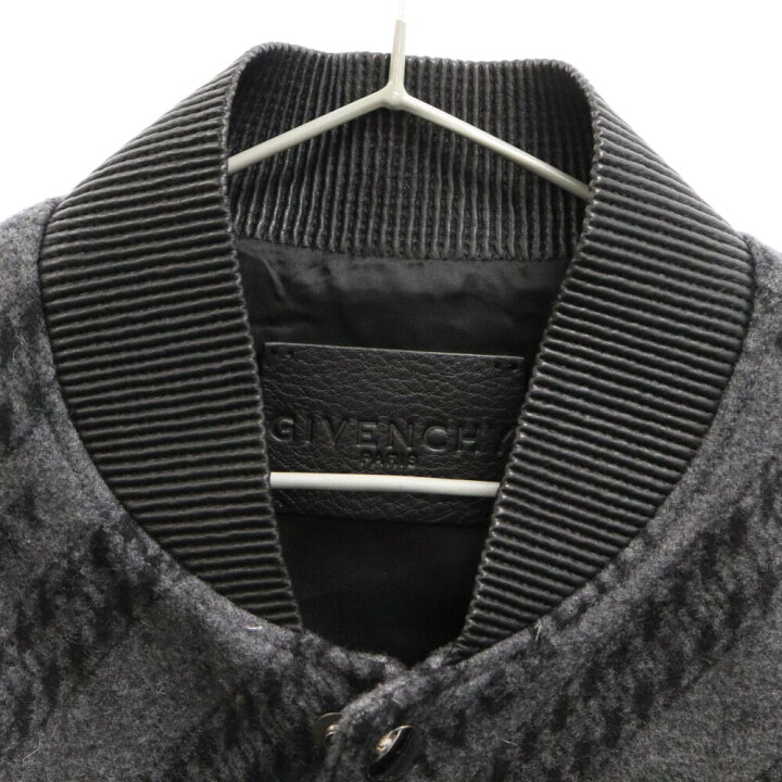 楽天市場】GIVENCHY(ジバンシィ) サイズ:52 Black Chain Bomber Jacket 