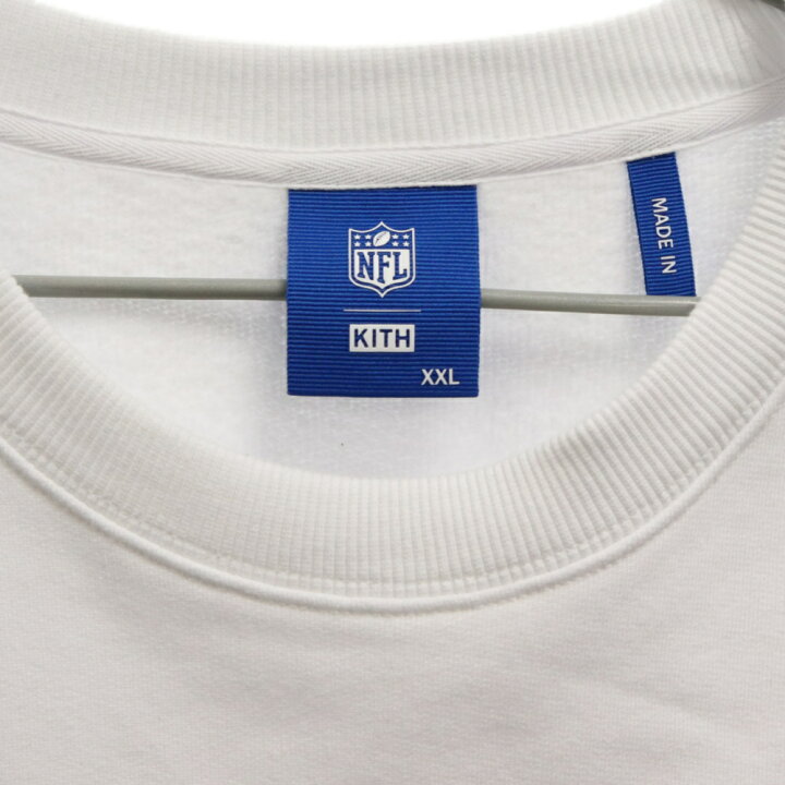 楽天市場】KITH(キス) サイズ:XXL ×NFL Giants 1925 Nelson Crewneck  
