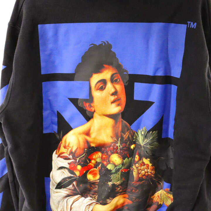 OFF-WHITE オフホワイト 16AW CARAVAGGIO ぬかし HOODIE 