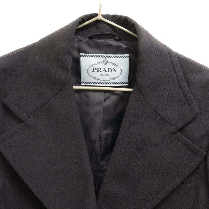 楽天市場】PRADA(プラダ) サイズ:38 ウール テーラード  